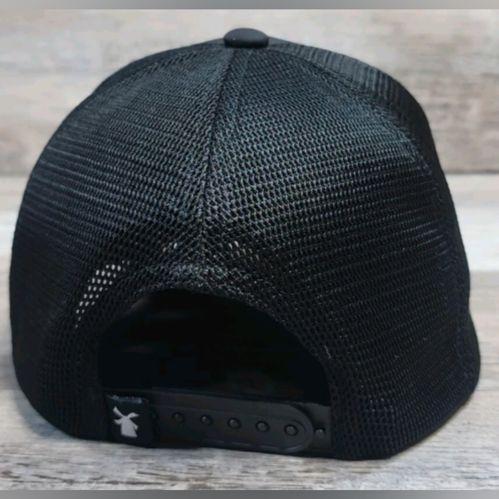 Dutch Bros Coffee Drink More Coffe Dad Trucker Black Hat - Picture 3 of 9